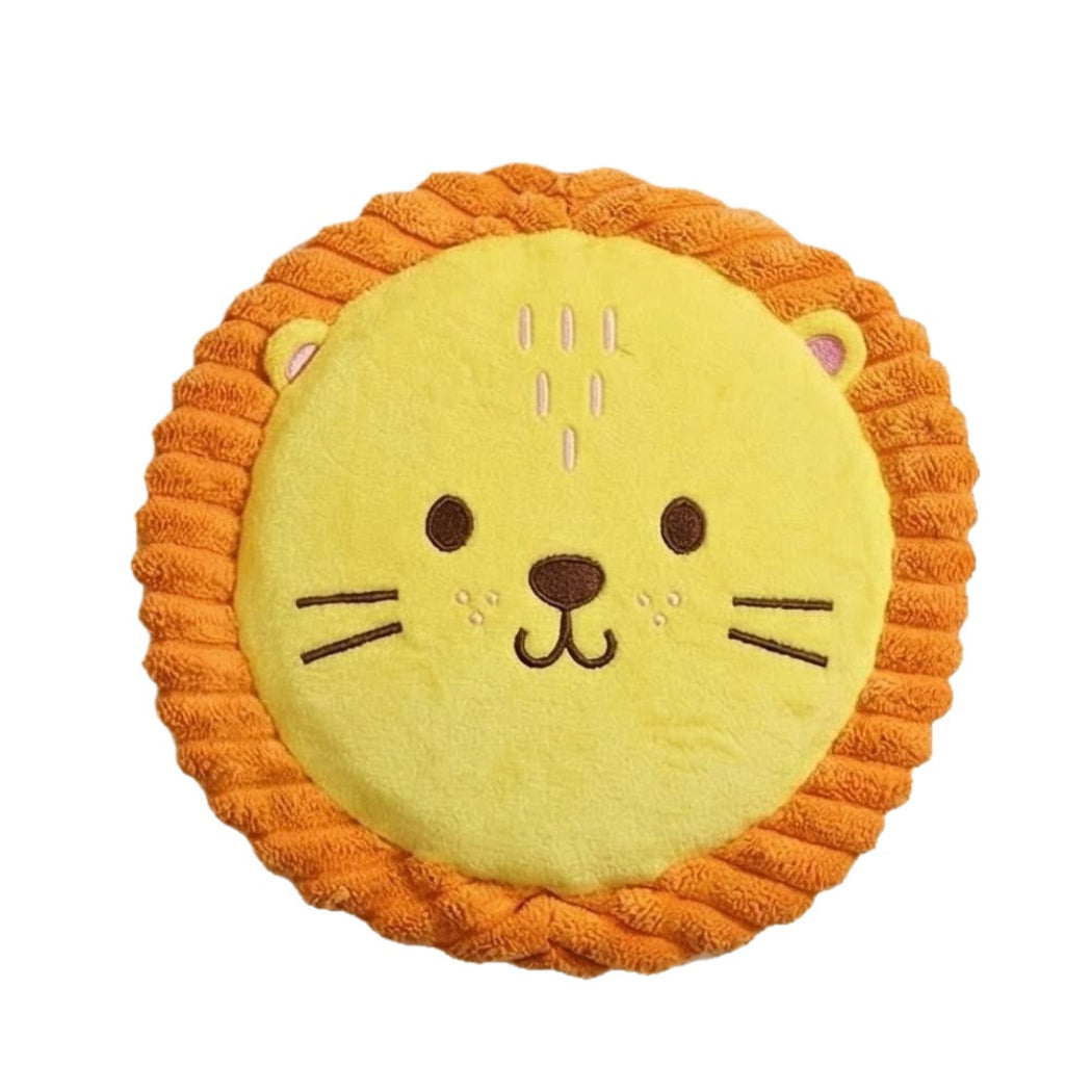 Petkin - Flat Padded Plush Disc Dog Toy
