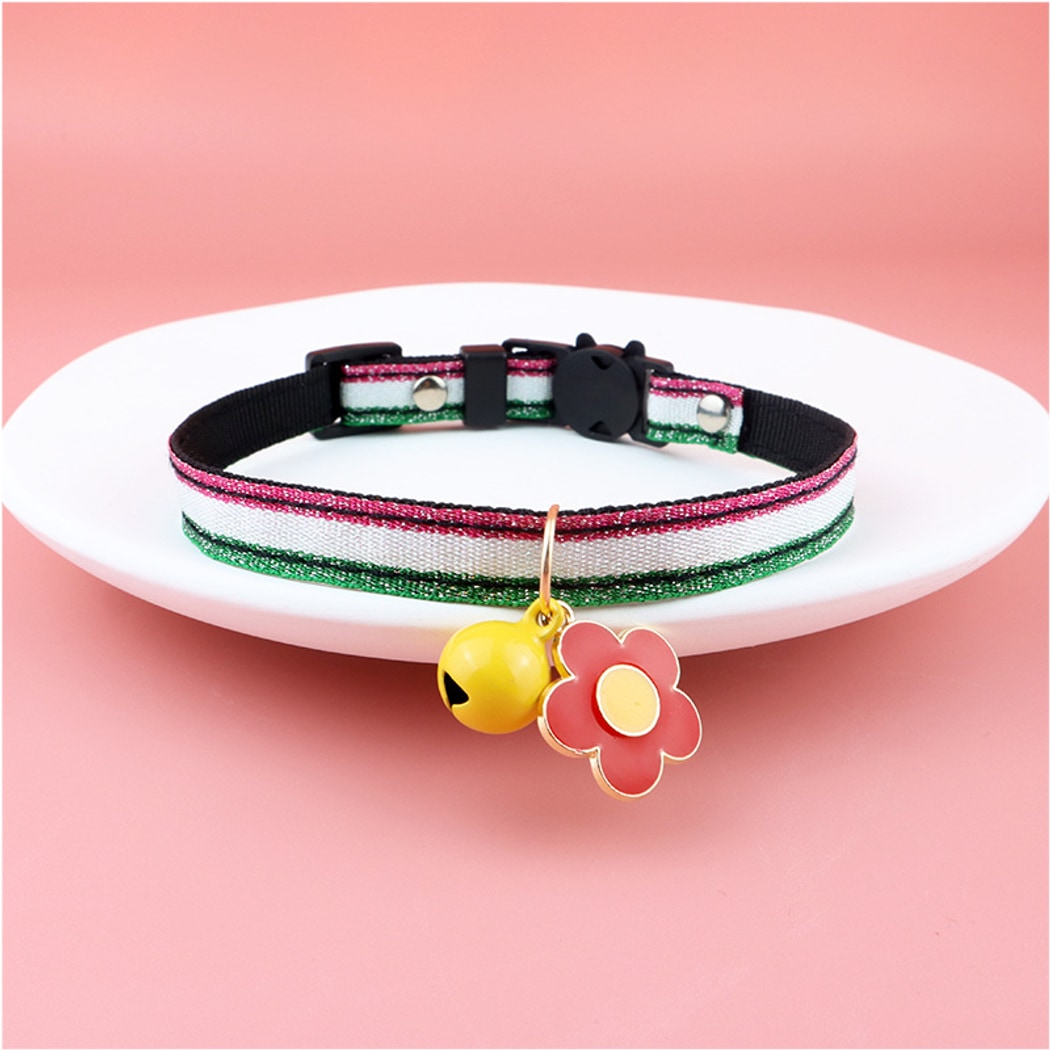 Mokka - Modern Style Colorful Striped Cat Collar