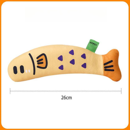 Moo - Cute Fish Shape Cat Toy