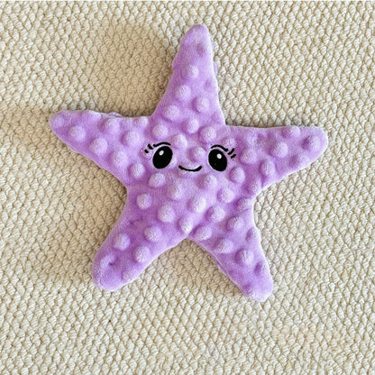 Petkin - Starfish Character Interactive Squeaky Dog Toy