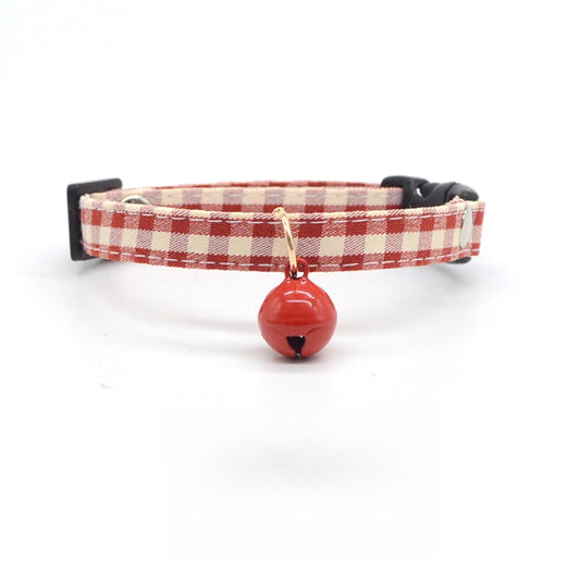 Mokka - Playful Red Trendy Prints Pet Collar