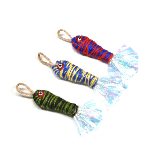 Moo - Fish-Shaped Tossing Play Cat Toy