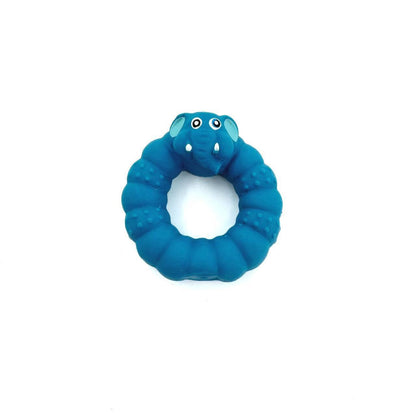 Petkin – Animal Head Rubber Chew Rings