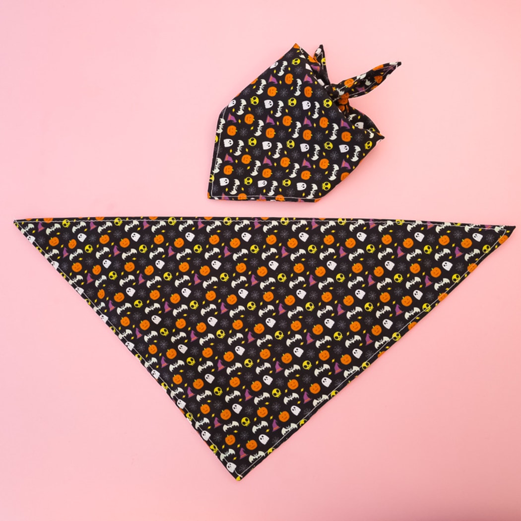 Halloweek - Halloween Cartoon Print Pet Bandana