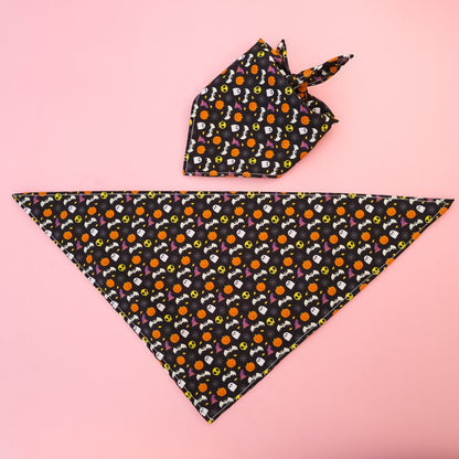 Halloweek - Halloween Cartoon Print Pet Bandana