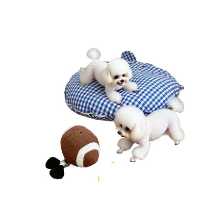 Petkin - Smiling Ball-Shaped Plush Dog toy