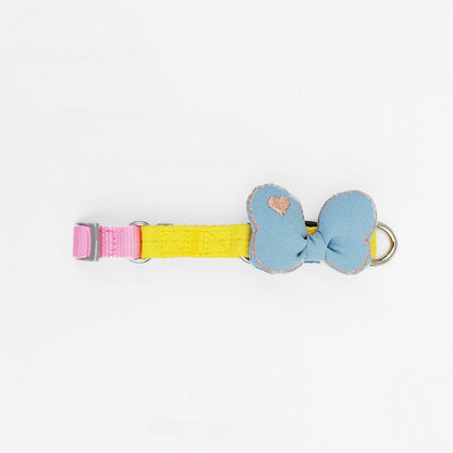 Loofie - Polka Dot Bow Pet Collar