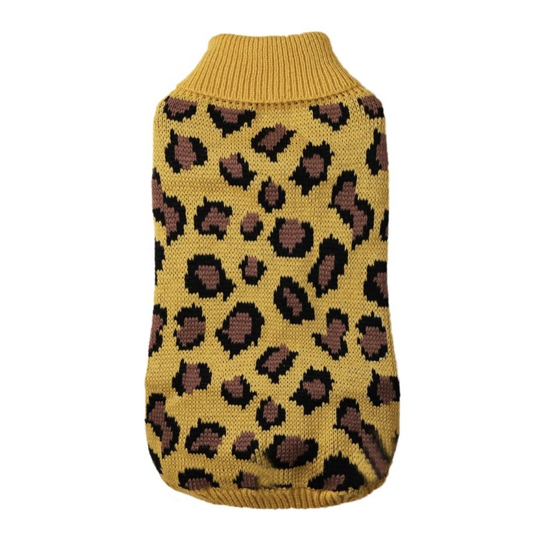 Ozzie - Leopard Print Sweater for Small Dogs