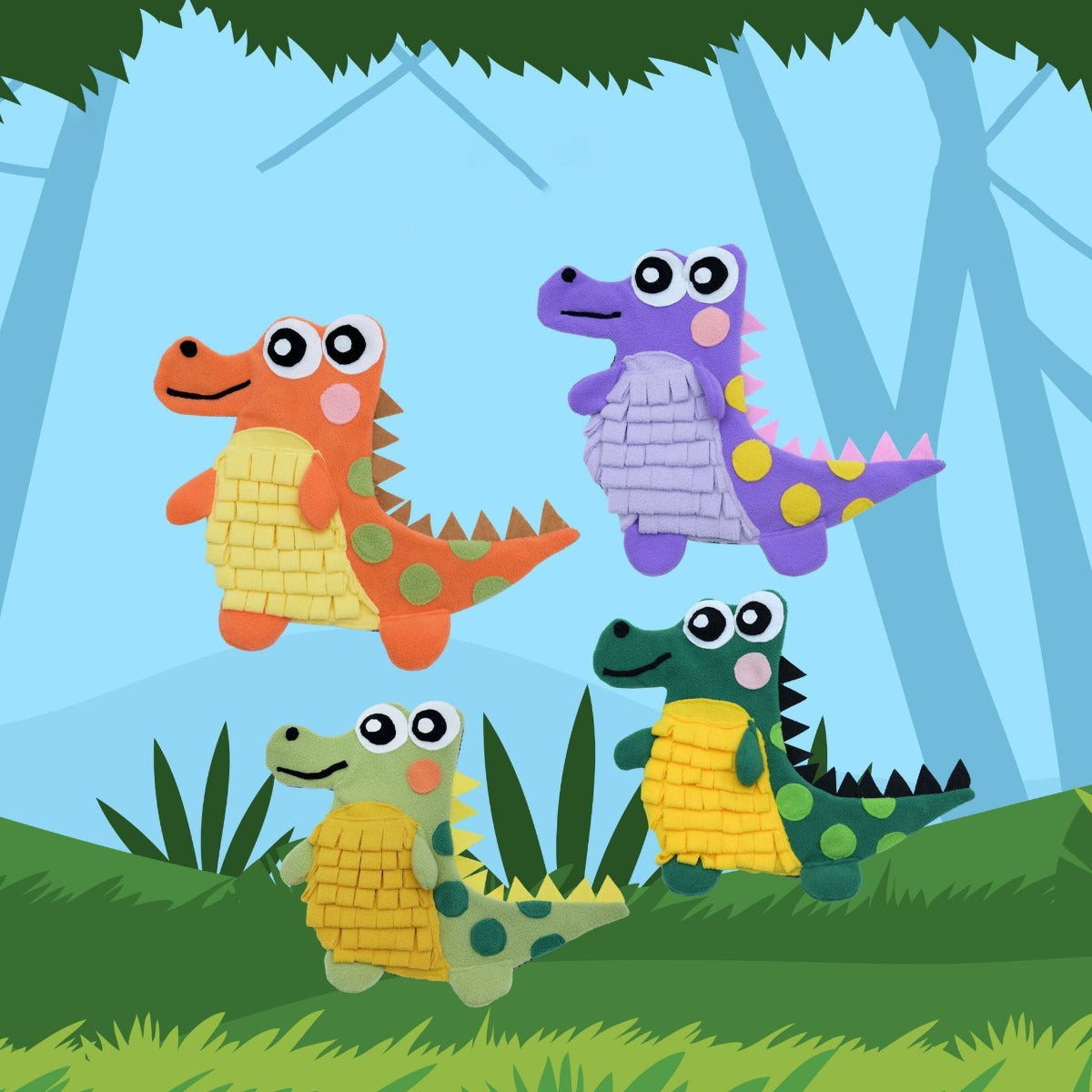 Snuffy – Crocodile Snuffle Toy