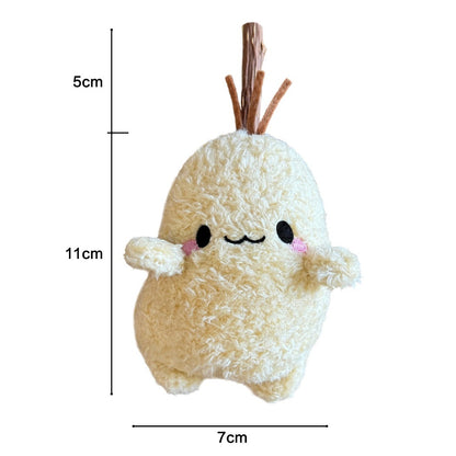 Moo - Plush Potato Cat Toy with Silvervine Stick