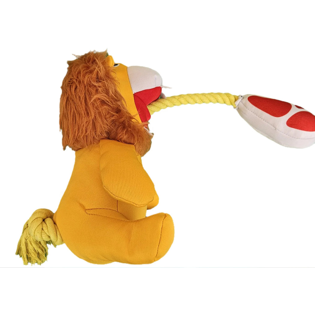 Petkin - Squeaky Rope Plush Dog Toy