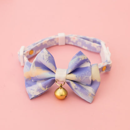 Mokka - Adjustable Bow Tie Bell Pet Cat Collar
