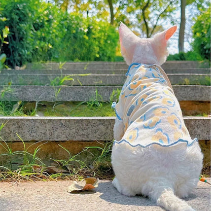 Ozzie - Lightweight Patterned Cat Apparel for Pets