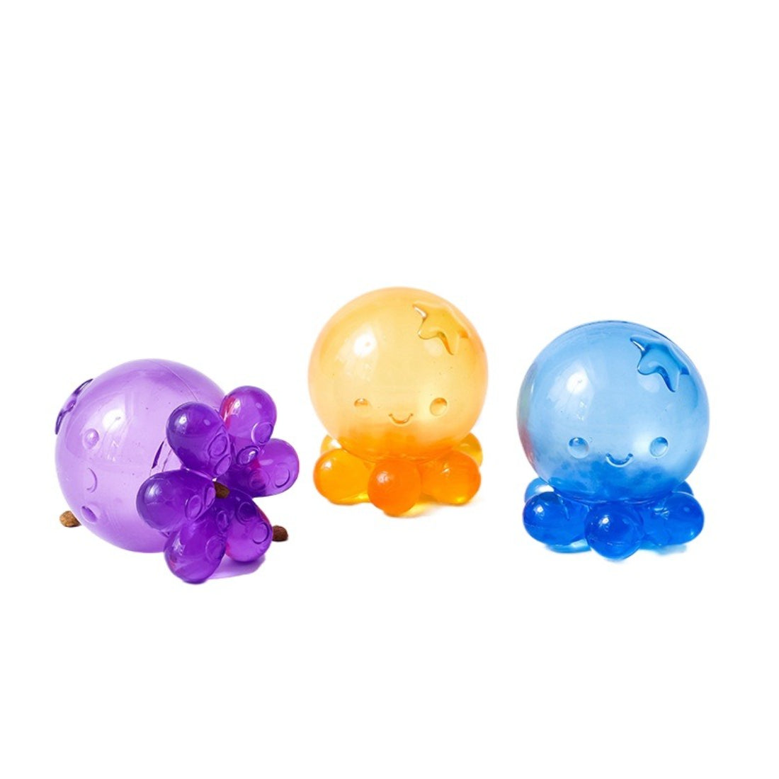 Close-up of Petkin Interactive Treat Ball showing textured surface and openings