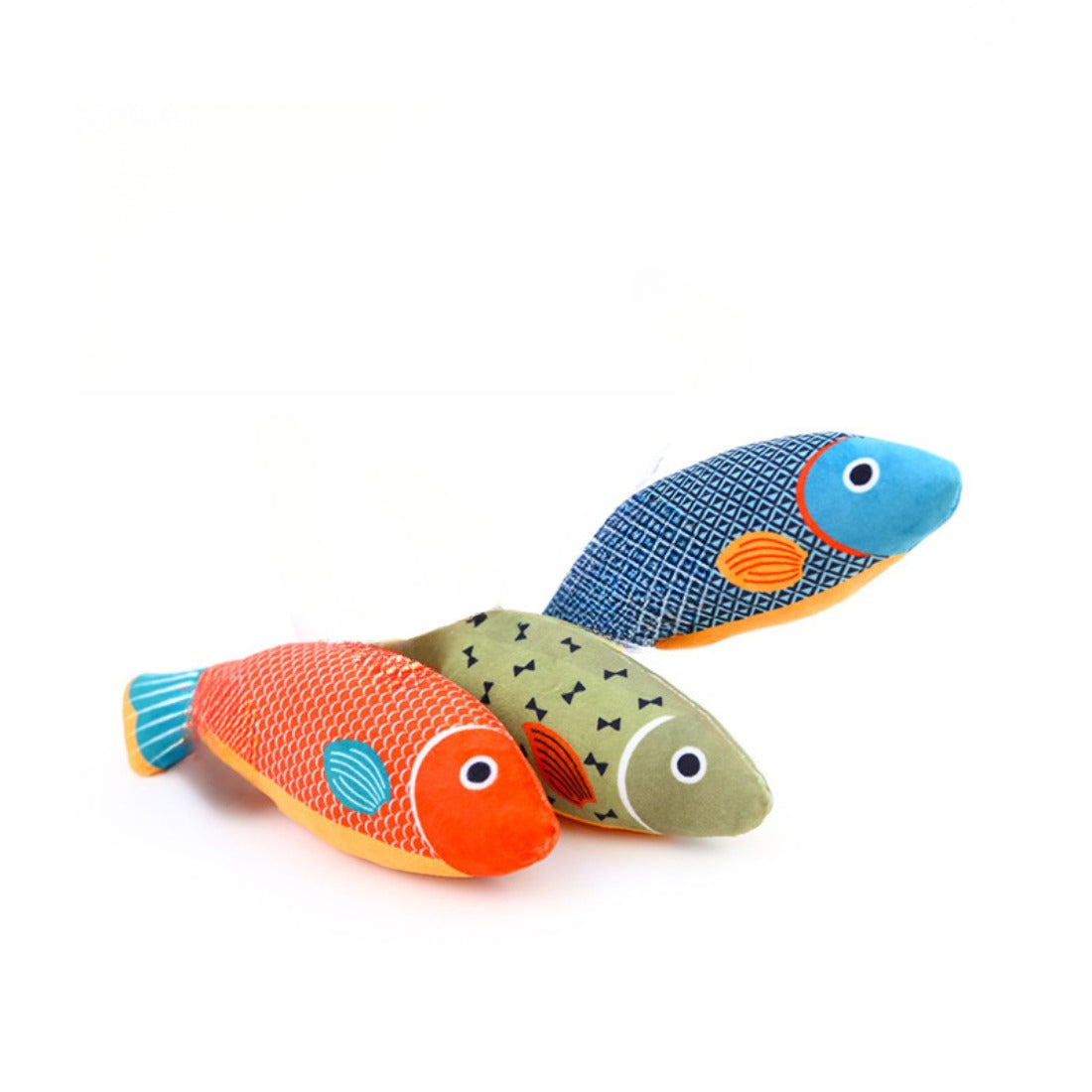 Moo - Fish Shaped Catnip Toy