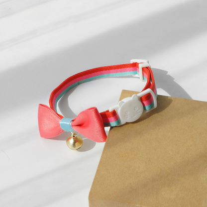 Mokka - Stripe Design Adjustable Collar