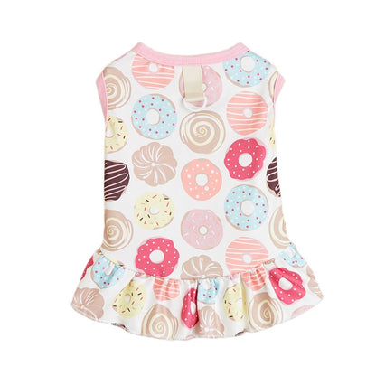 Ozzie - Playful Print Vest Style Pet Dress