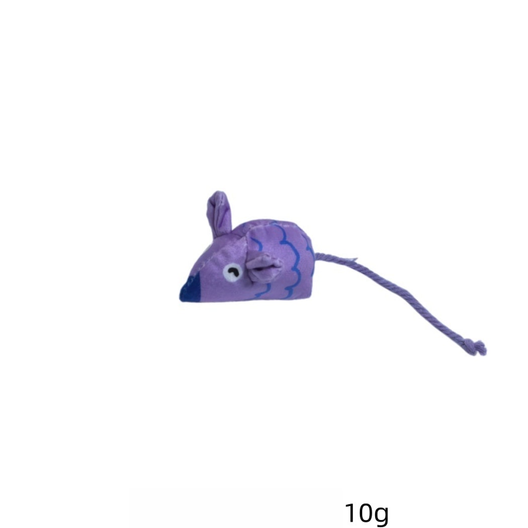 Moo - Plush Mouse Form Toy for Everyday Cat Play