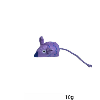 Moo - Plush Mouse Form Toy for Everyday Cat Play