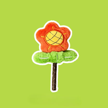 Moo - Sunflower Wand Cat Toy