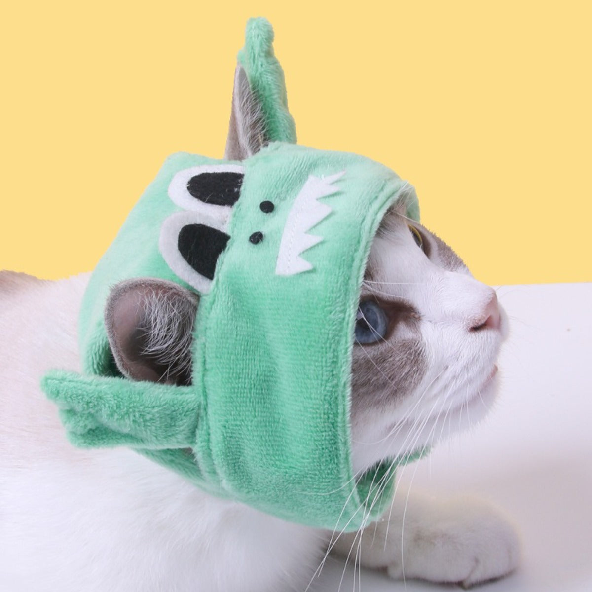 Ozzie - Dino Cat Costume Hat