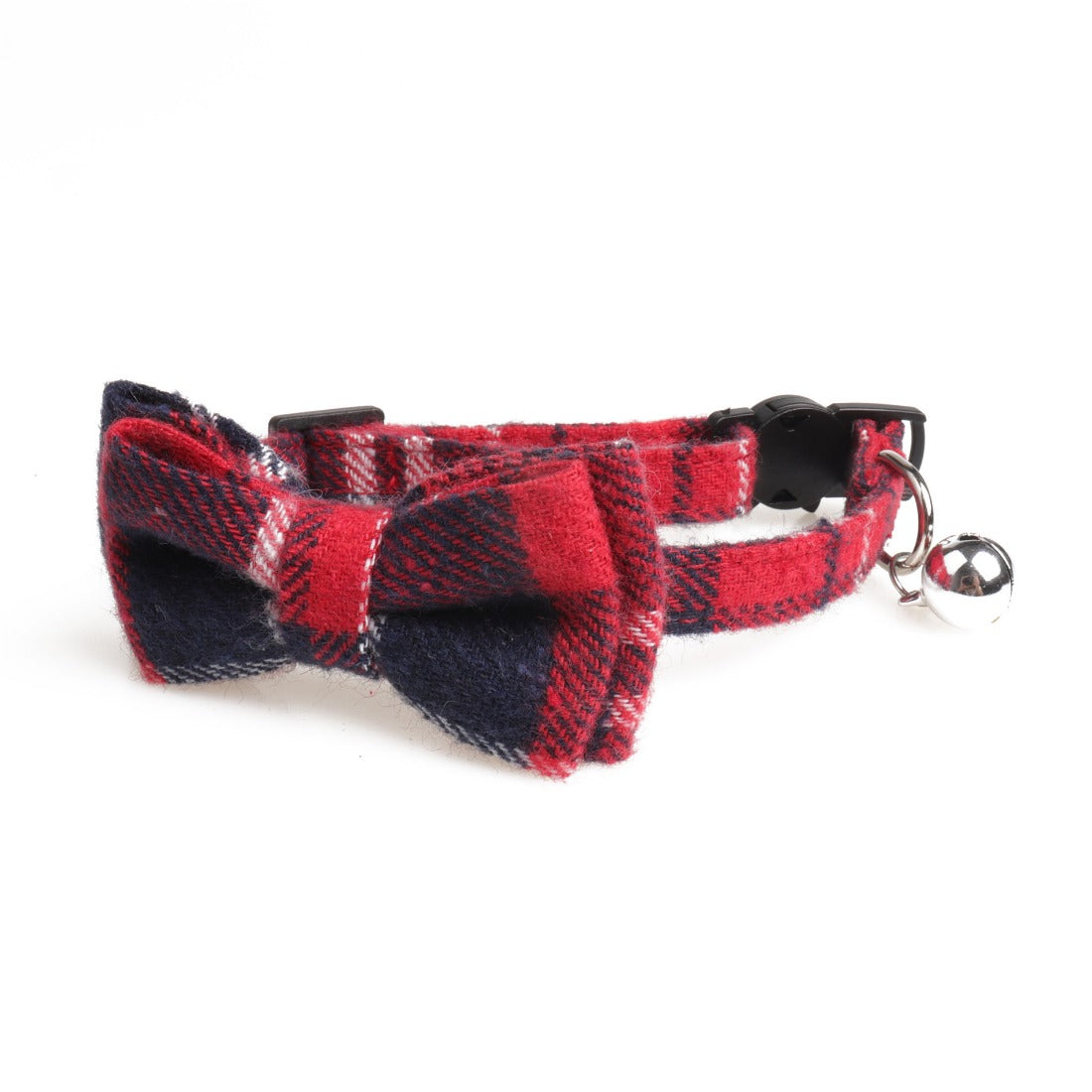 Mokka - Plaid Bowtie Cat Collar