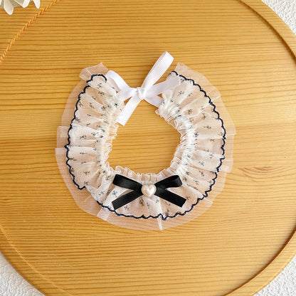 Mokka - Decorative Tiny Floral Cat Collar