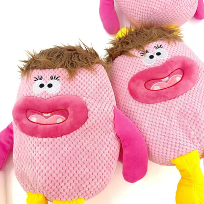 Petkin – Plush Squeaky Monster Dog Toy