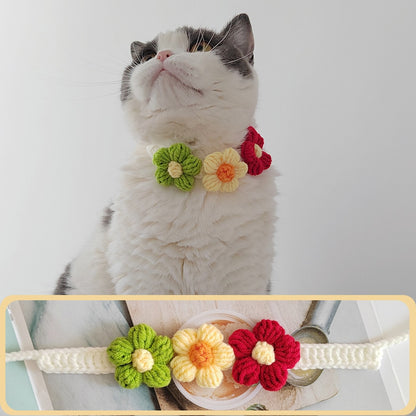 Mokka - Floral Princess Style Decorative Cat Bib