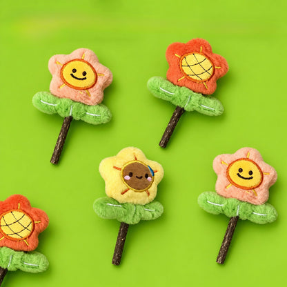 Moo - Sunflower Wand Cat Toy