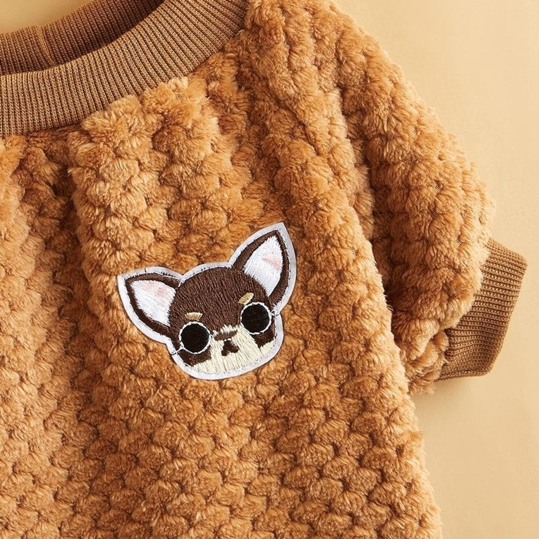 Ozzie - Pullover Round Neck Dog Sweater