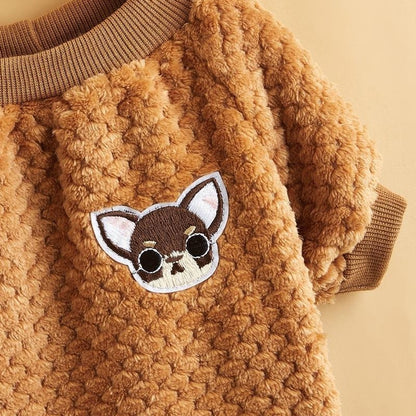 Ozzie - Pullover Round Neck Dog Sweater