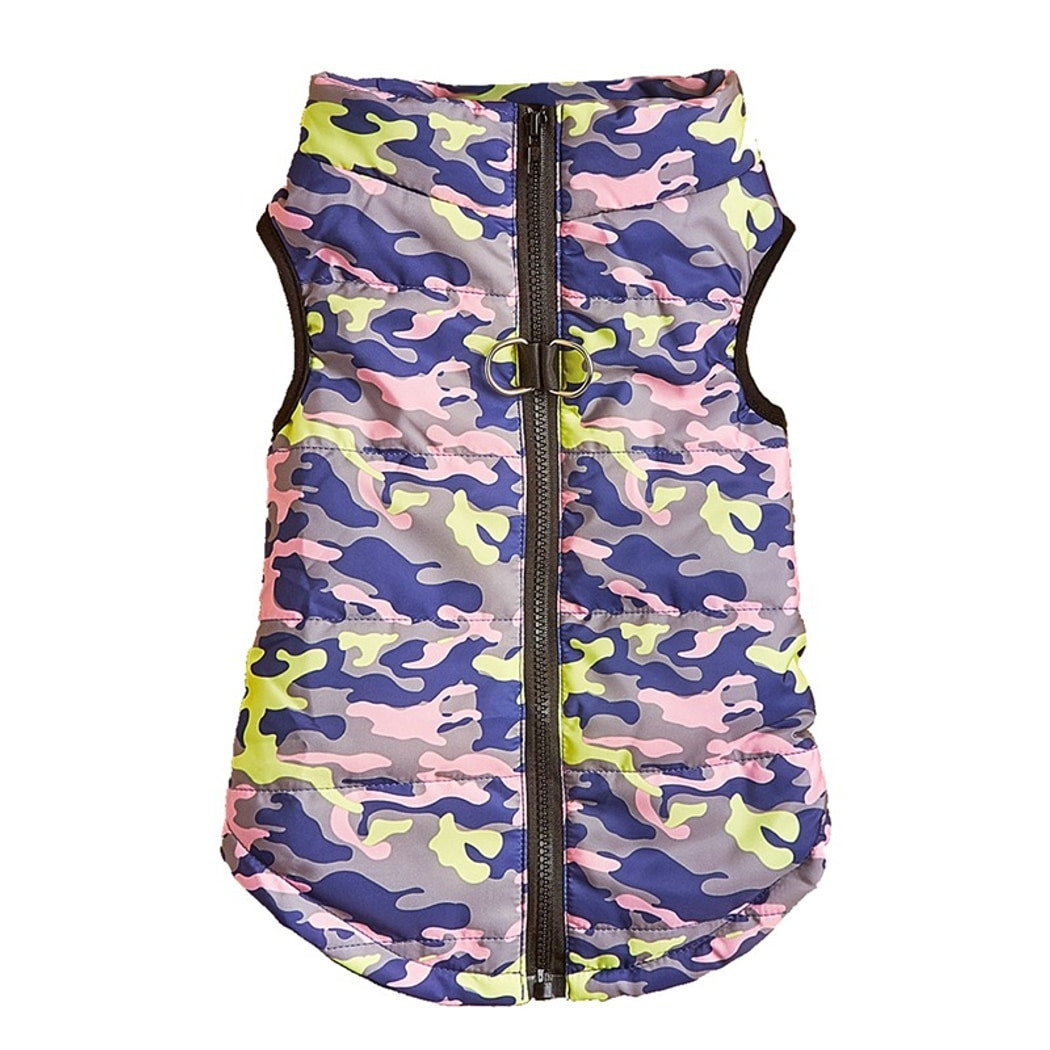 Ozzie - Camouflage Zipper Pet Vest