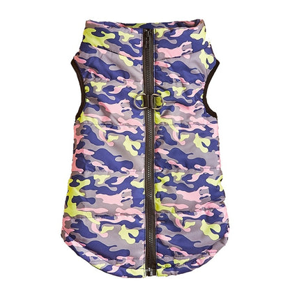 Ozzie - Camouflage Zipper Pet Vest