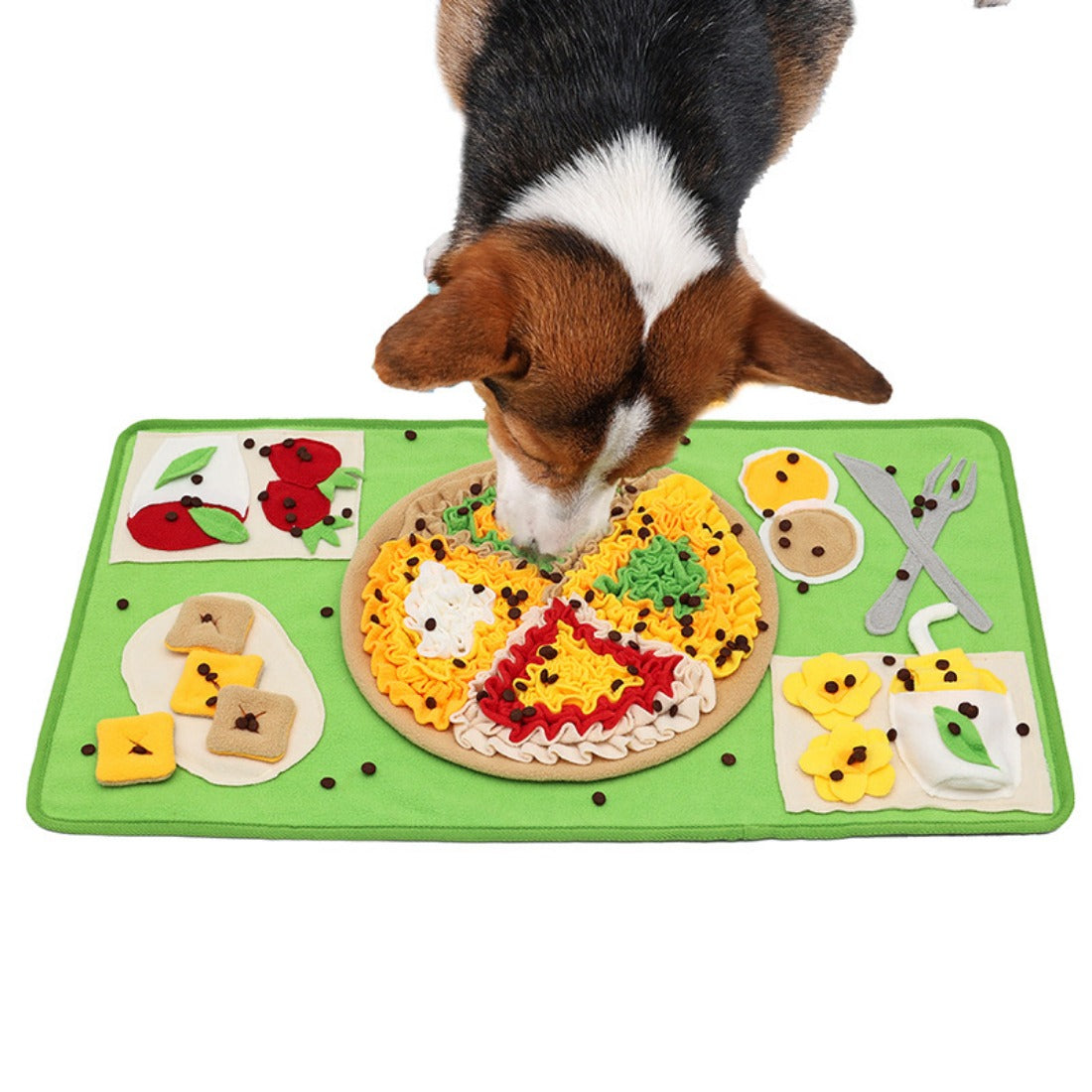 Snuffy - Pizza Pattern Pet Snuffle Mat