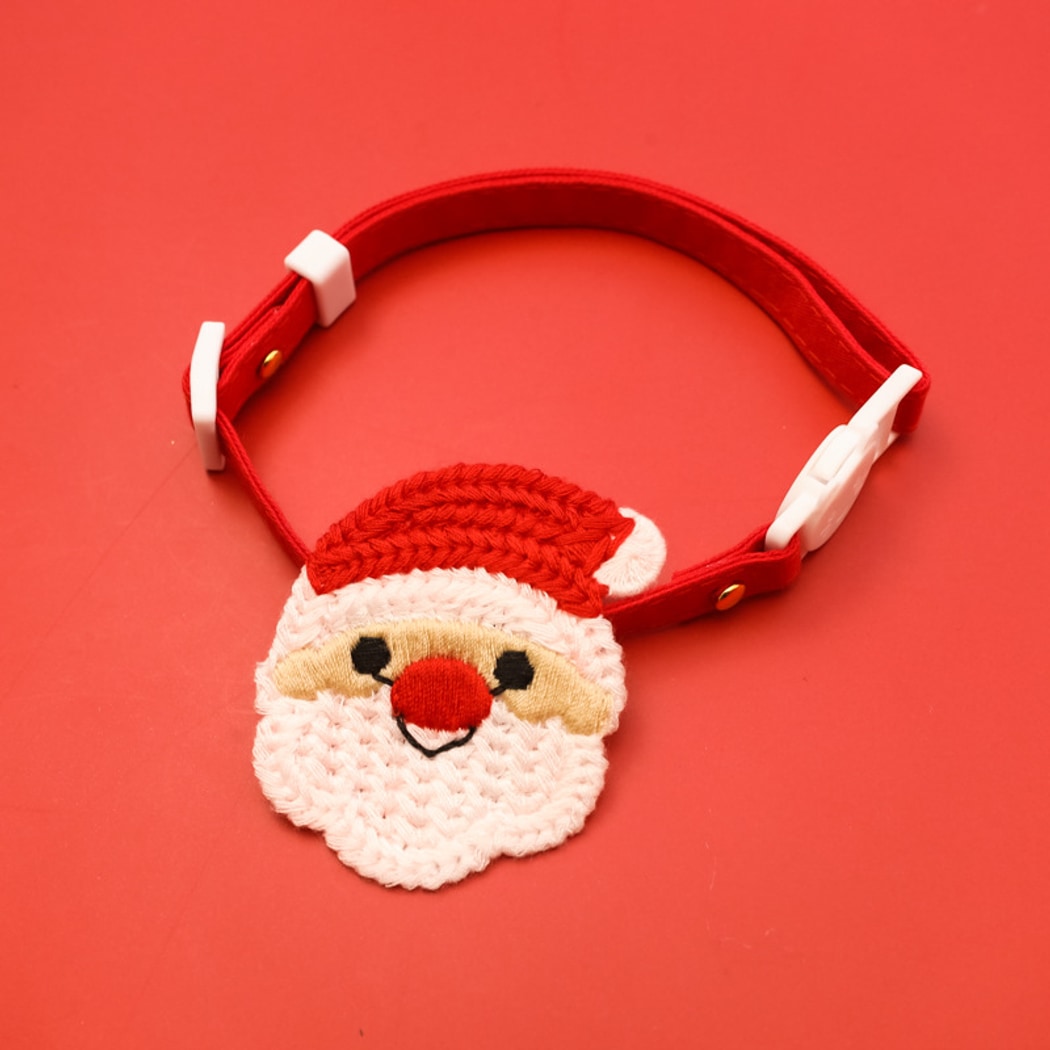 Christmoo - Santa Tree Christmas Cat Collar