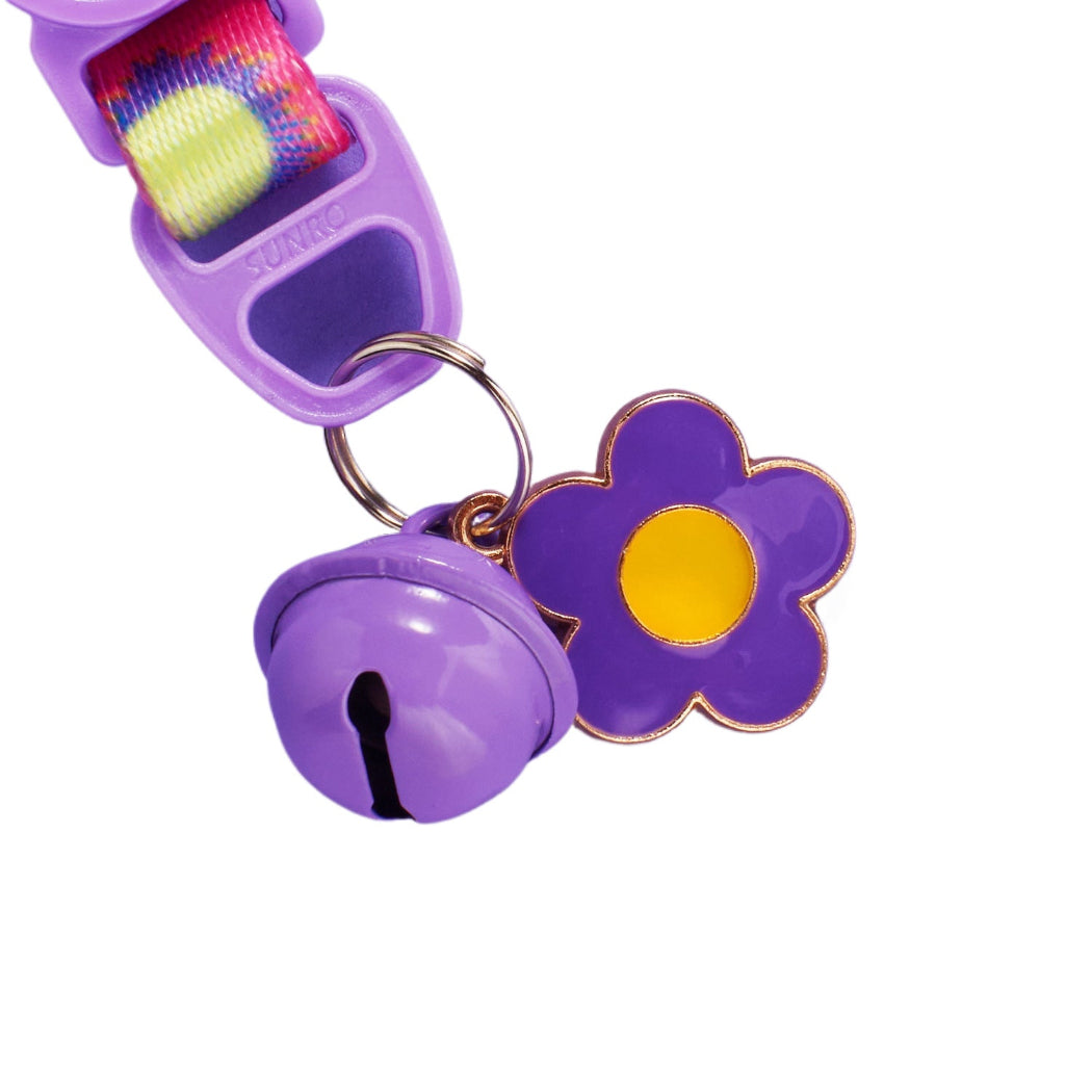 Mokka - Flower Charm Breakaway Cat Collar