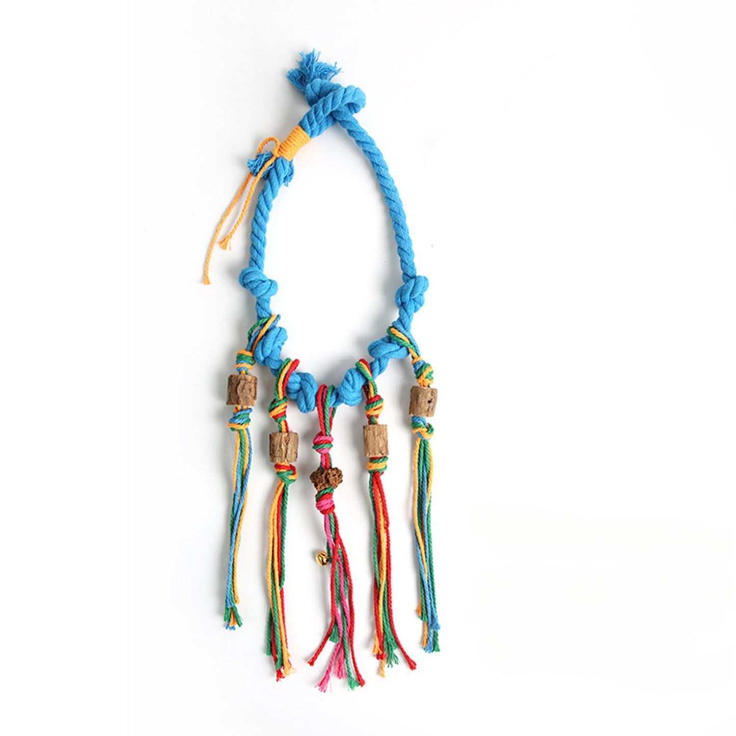 Moo - Hanging Multi-Knot Cat Activity Toy