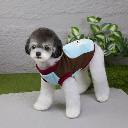 Ozzie - Color Block Two-Leg Fleece Dog Vest
