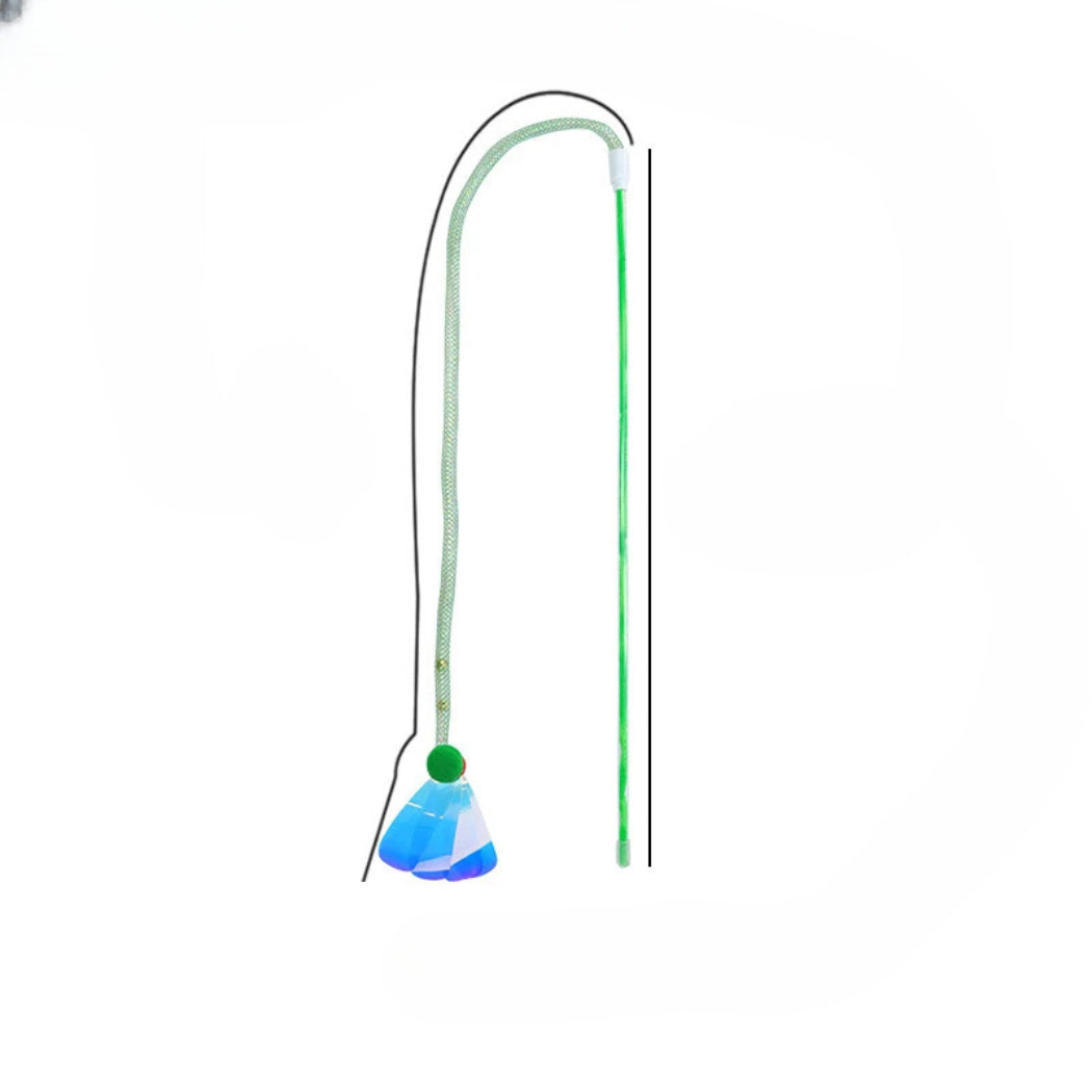 Moo - Mesh Wand with Bells Cat Toy