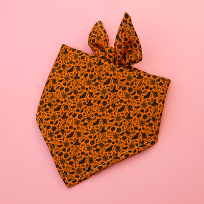 Halloweek - Halloween Cartoon Print Pet Bandana