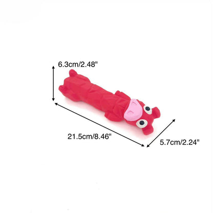 Petkin – Long Neck Animal Squeaky Dog Toys