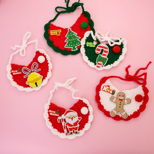 Christmoo - Festive Holiday Motif Pet Bib