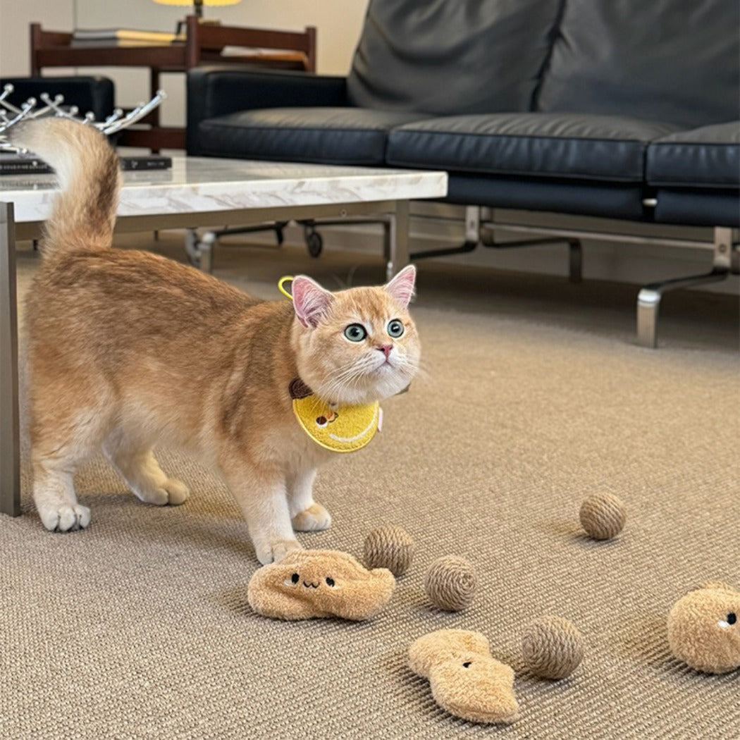 Moo - Peanut Cat Toys