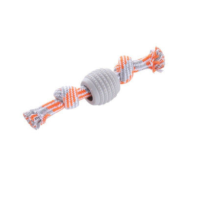 Petkin - Colorful Rope & Ball Dog Toy