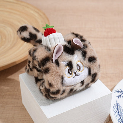 Petkin soft cube dog toy made of soft plush fabric in bright colors