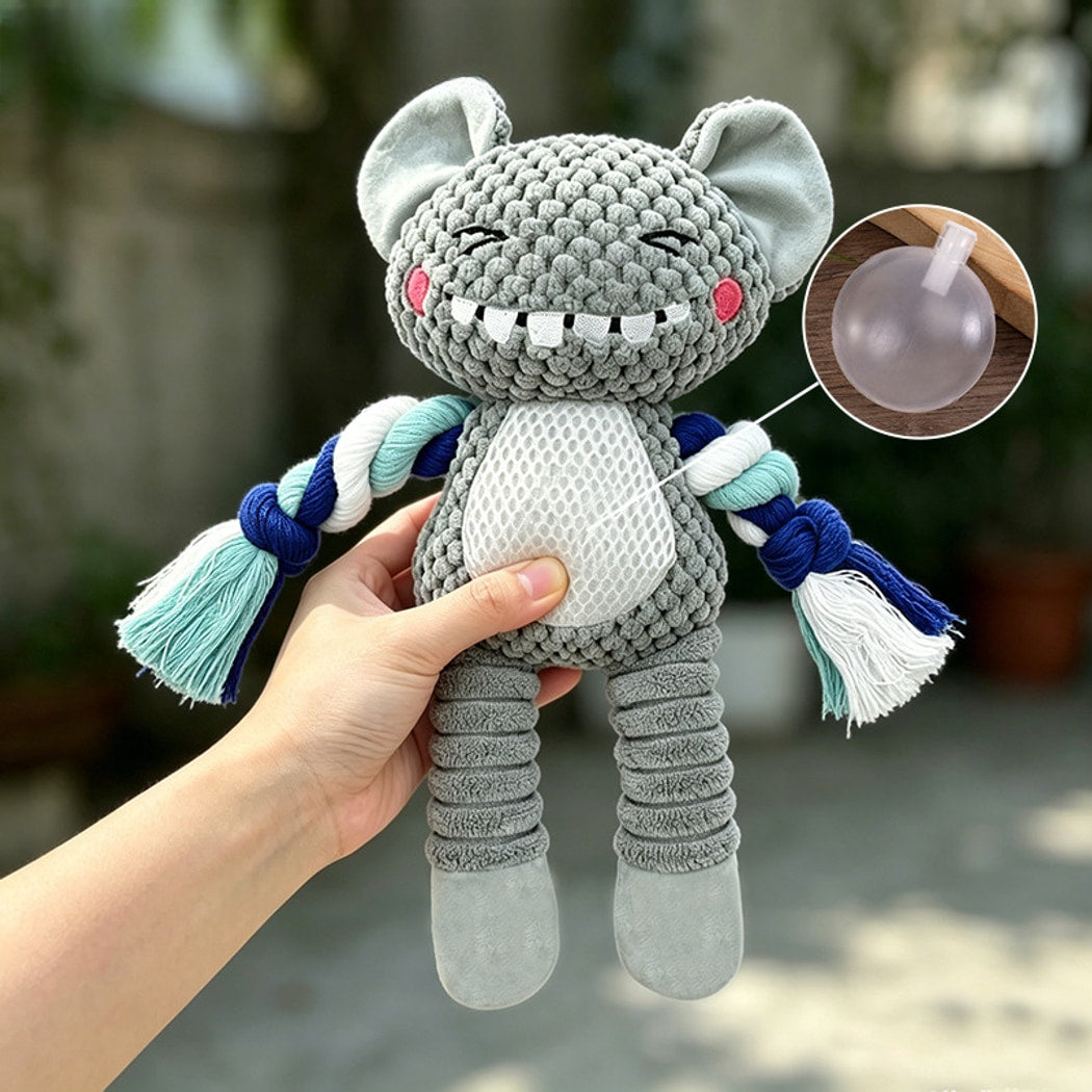 Petkin - Animal Character Interactive Plush Dog Toy