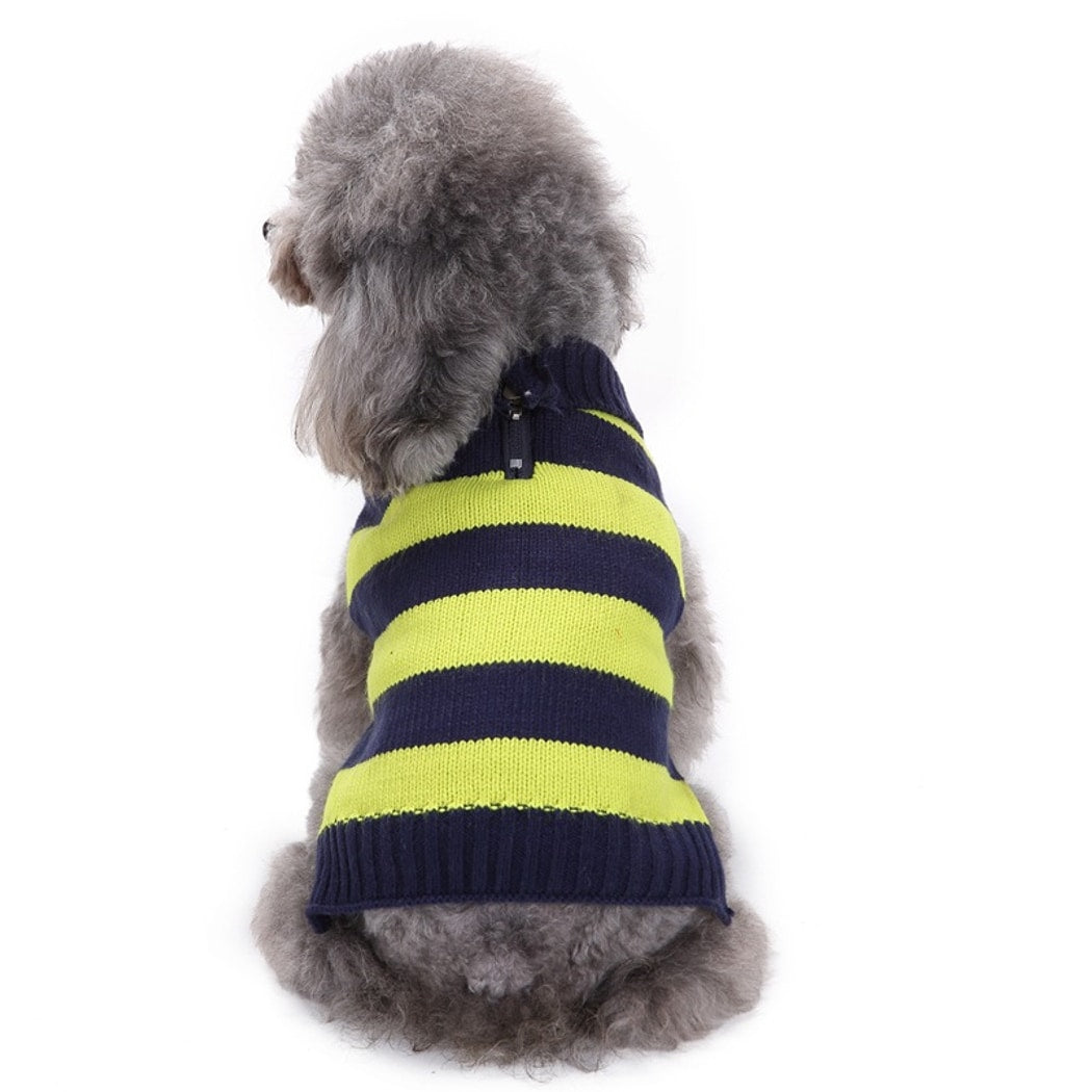 Ozzie - Striped Casual Dog Sweater