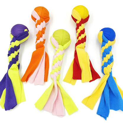 Petkin - Braided Interactive Dog Rope Toy
