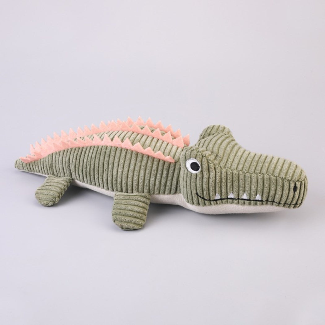 Petkin – Plush Crocodile Squeaker Toy